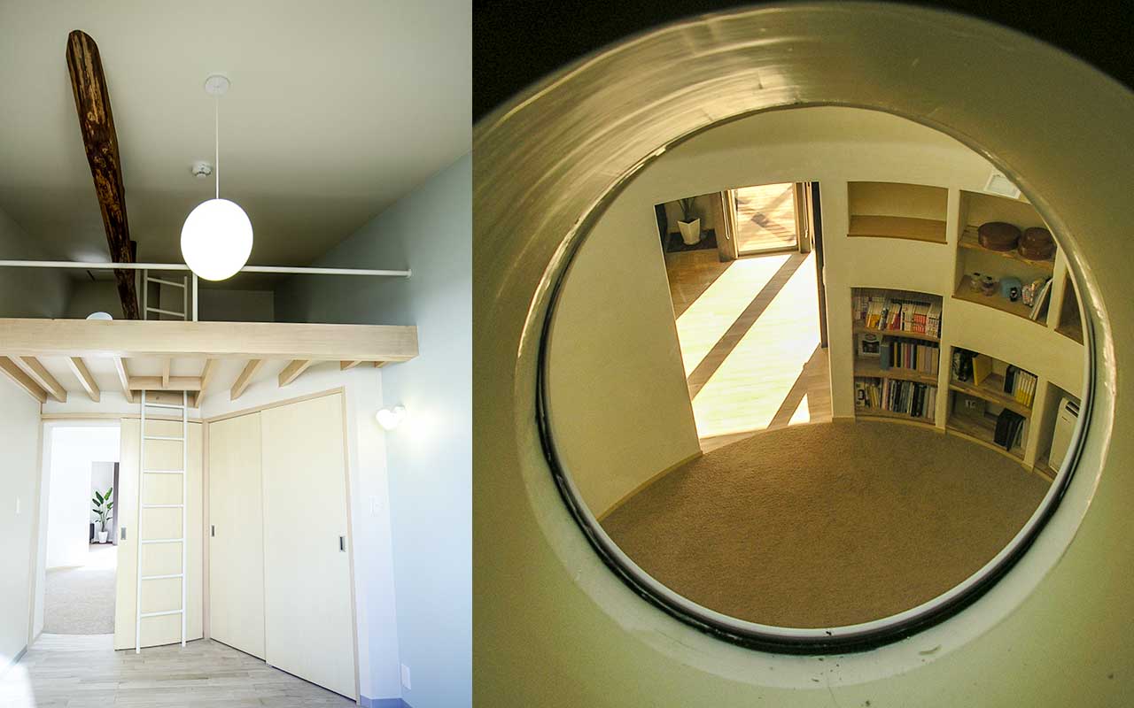Ad A邸 暖かな円形ホールのあるパッシブデザイン住宅 パッシブデザインの建築家 設計事務所アーキスタジオ